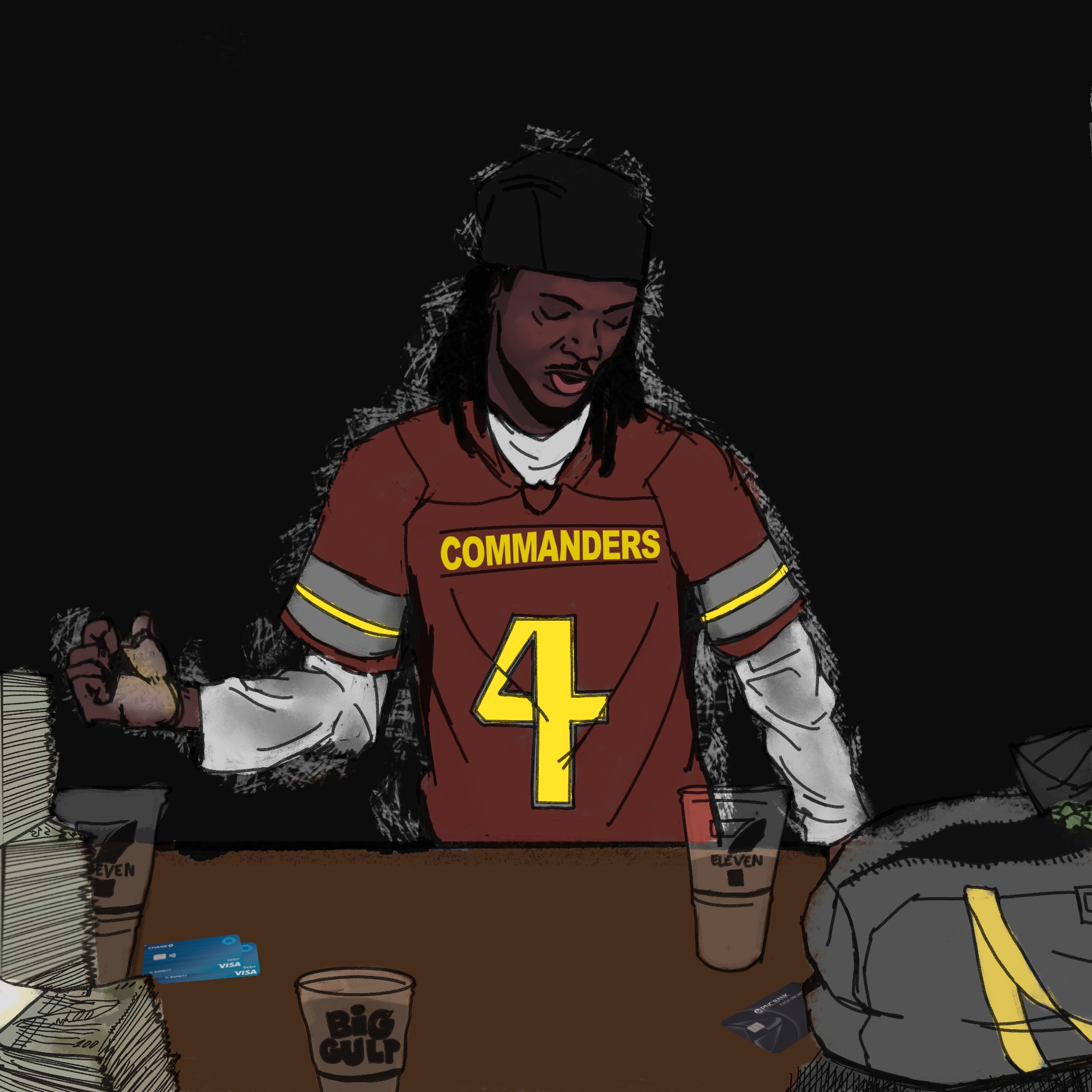 Andre Commanders editorial portrait
