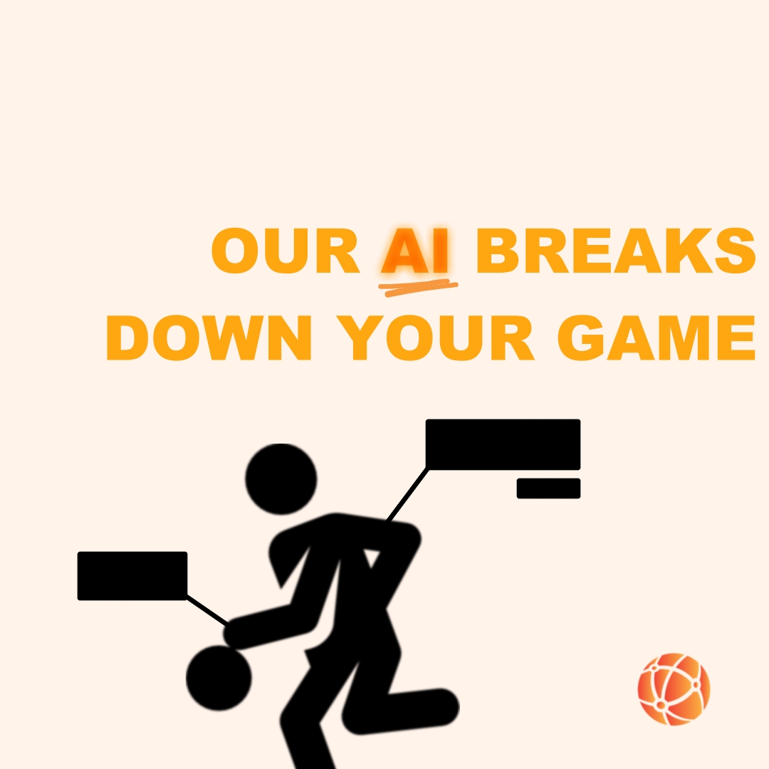 Ballin AI game breakdown explainer graphic