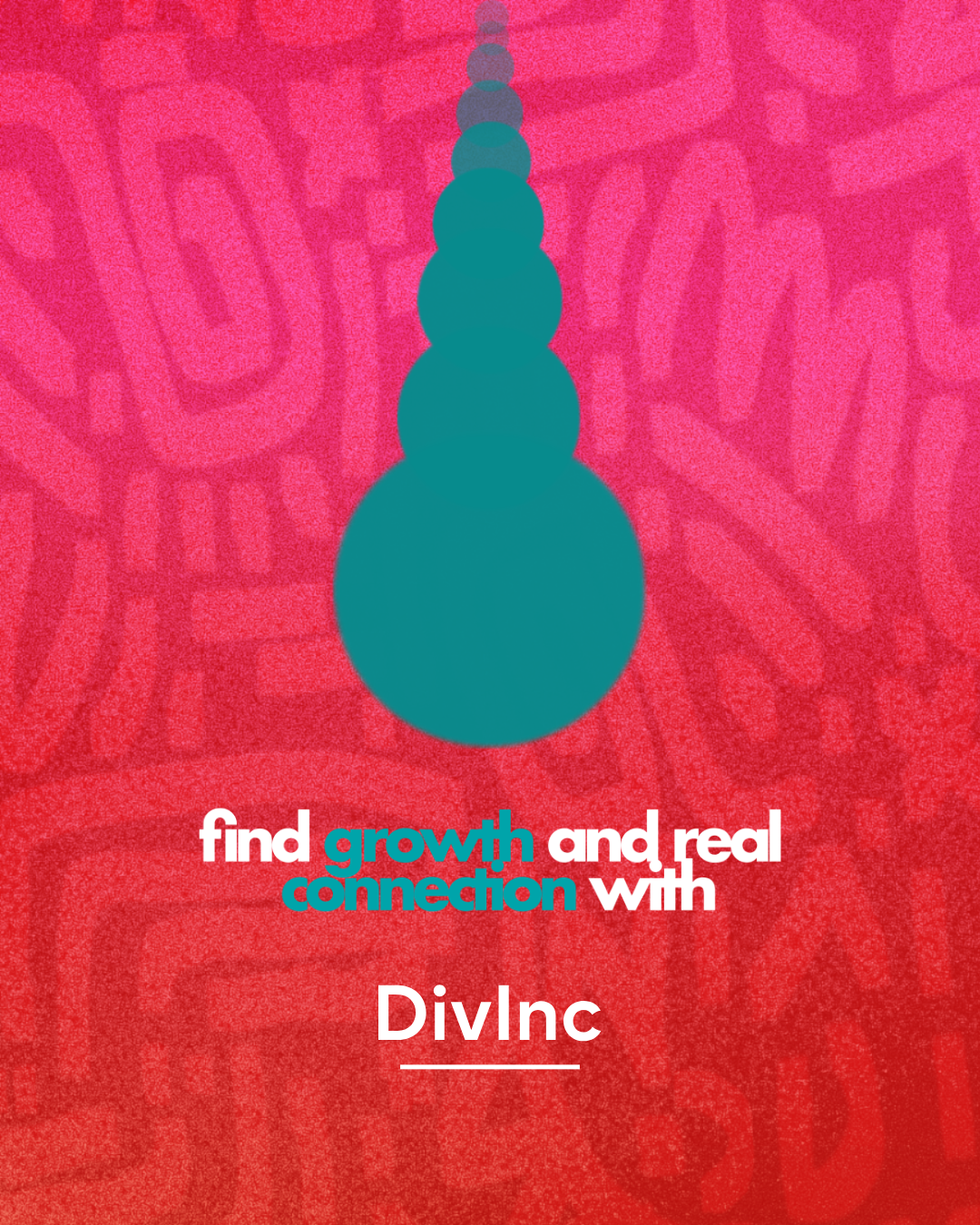 DivInc growth and connection social graphic