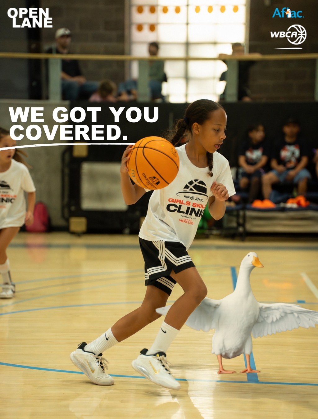 Open Lane We Got You Covered athlete campaign